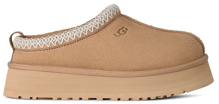 Semišové papuče UGG Tazz II béžová farba, 1174471.SAN