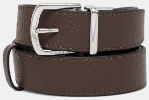 Kožený opasok Calvin Klein čierna farba, LV04D7016G