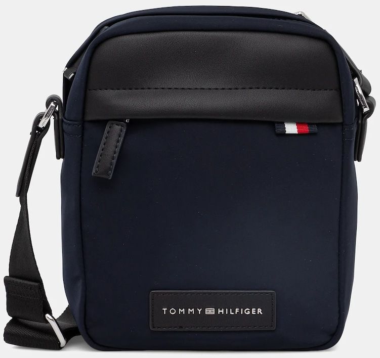Malá taška Tommy Hilfiger tmavomodrá farba, AM0AM13618