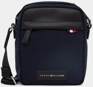 Malá taška Tommy Hilfiger tmavomodrá farba, AM0AM13618