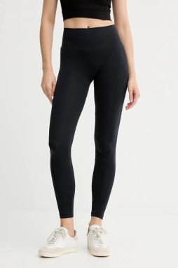 Legíny Calvin Klein čierna farba, jednofarebné, 701233681