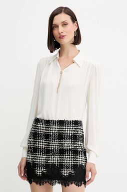 Blúzka Twinset béžová farba, jednofarebná, 252TP2291