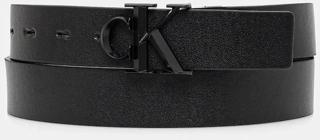 Obojstranný opasok Calvin Klein čierna farba, LV04D7021G