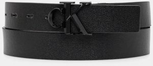 Obojstranný opasok Calvin Klein čierna farba, LV04D7021G