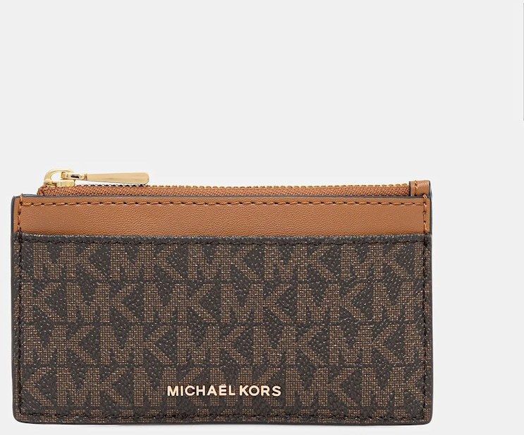 Peňaženka MICHAEL Michael Kors dámska, hnedá farba, 32F5GJ6D8B