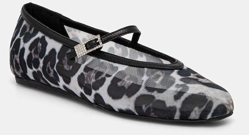 Baleríny Le Silla Ballerina Danielle čierna farba, 0183D020MTPPNEM763