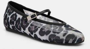 Baleríny Le Silla Ballerina Danielle čierna farba, 0183D020MTPPNEM763