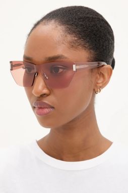 Slnečné okuliare Saint Laurent oranžová farba, SL 755