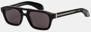 Slnečné okuliare Alexander McQueen pánske, čierna farba, AM0505S