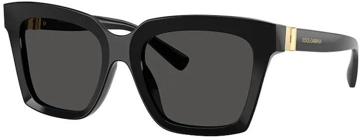 Slnečné okuliare Dolce & Gabbana dámske, čierna farba, 0DG4498