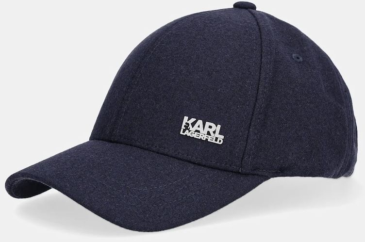 Šiltovka Karl Lagerfeld tmavomodrá farba, 554126.805622