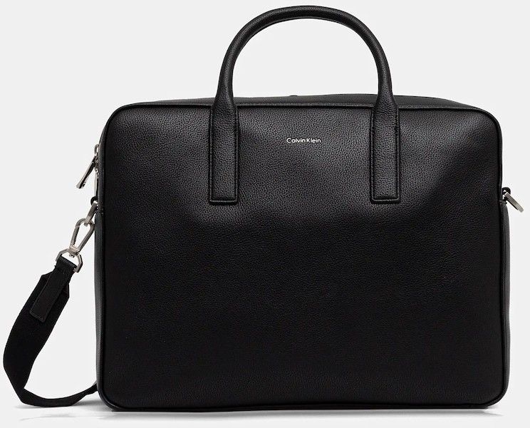 Taška Calvin Klein čierna farba, LV04D3157G