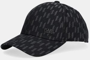 Šiltovka Karl Lagerfeld čierna farba, 554123.805615