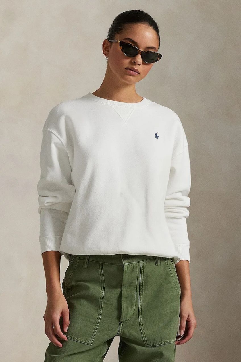 Mikina Polo Ralph Lauren červená farba, jednofarebná, 211943006