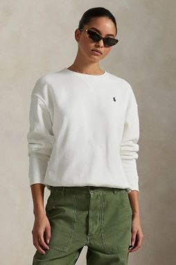 Mikina Polo Ralph Lauren červená farba, jednofarebná, 211943006
