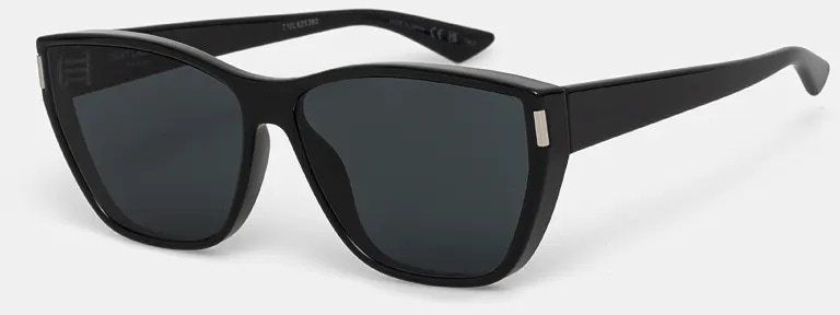 Slnečné okuliare Saint Laurent dámske, čierna farba, SL 758,