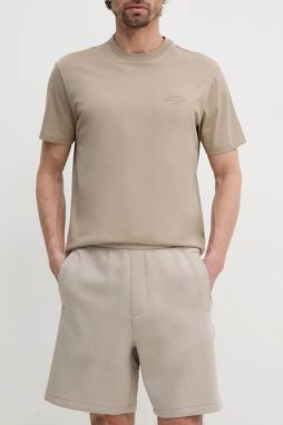 Šortky Armani Exchange pánske, béžová farba, XM000355 AF10818