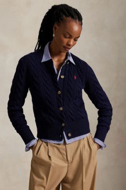 Sveter Polo Ralph Lauren tmavomodrá farba, 211972104