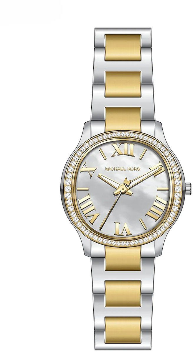 Hodinky Michael Kors dámske, strieborná farba, MK4910