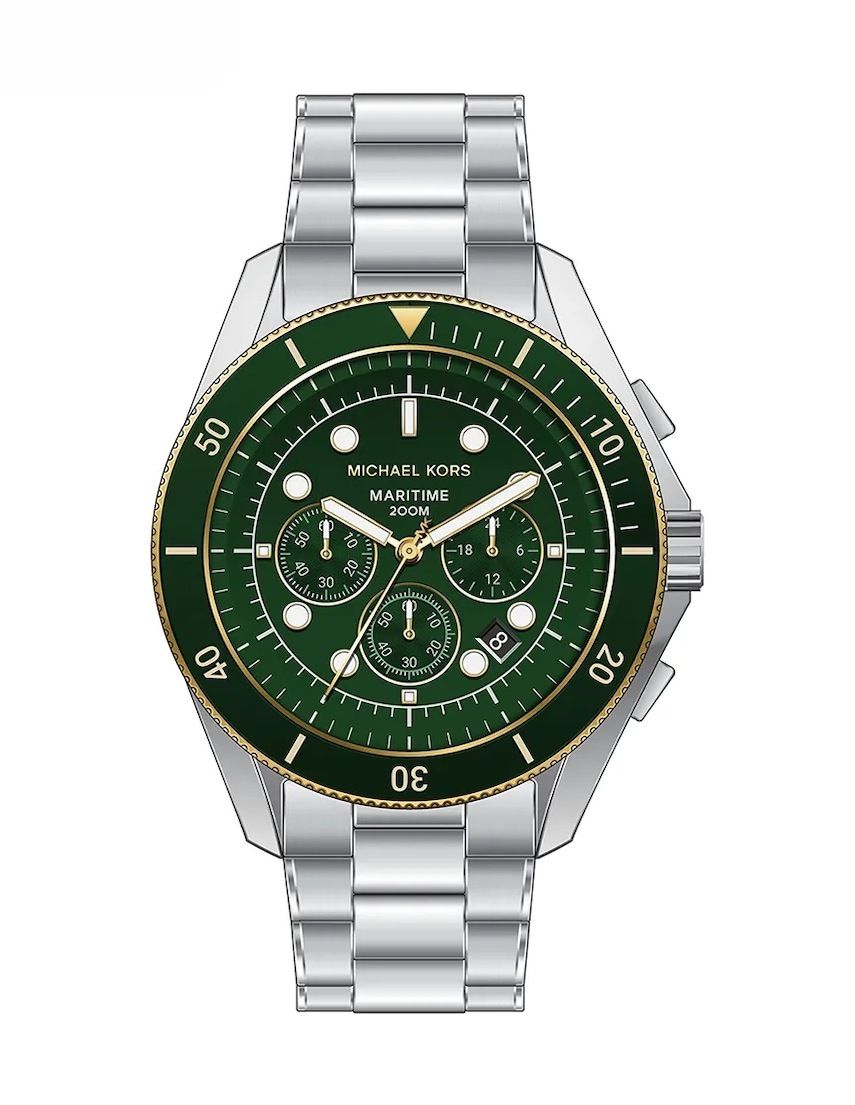 Hodinky Michael Kors pánske, strieborná farba, MK9215