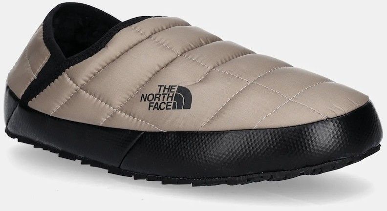 Papuče The North Face Thermoball Traction Mule V béžová farba, NF0A3UZNDHO1