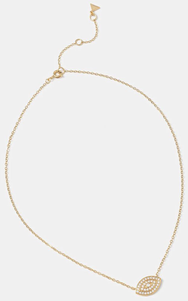 Pozlátený náhrdelník Aldo EYENECKLACE.972