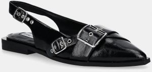 Baleríny Steve Madden Grezly čierna farba, 11003901