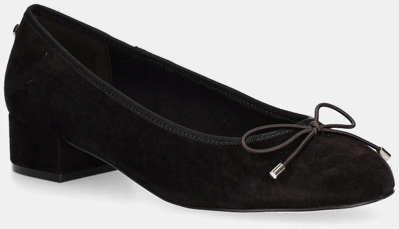Semišové baleríny Steve Madden Cherisher hnedá farba, 11003890