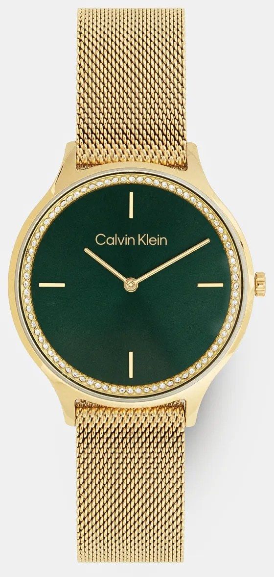 Hodinky Calvin Klein dámske, zlatá farba, 25100005