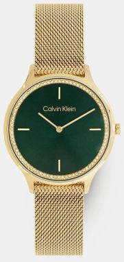 Hodinky Calvin Klein dámske, zlatá farba, 25100005