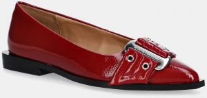 Baleríny Steve Madden Grail červená farba, 11003430