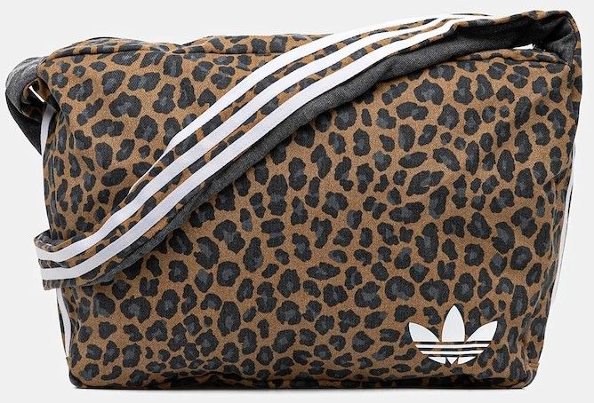 Bavlnená taška adidas Originals Leo L Bag béžová farba, JX3200