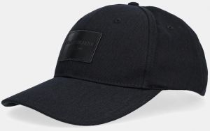 Bavlnená šiltovka Tommy Hilfiger čierna farba, AM0AM13585