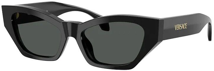 Slnečné okuliare Versace dámske, čierna farba, 0VE4488U