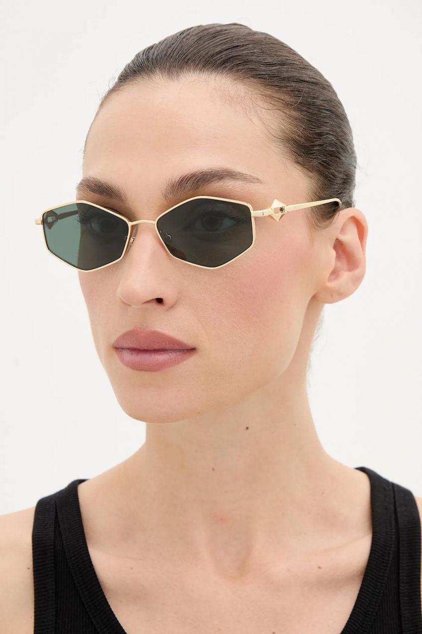 Slnečné okuliare Jimmy Choo zlatá farba, 0JC4017