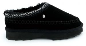 Semišové snehule Emu Australia Sharky Adventure Scuff čierna farba, W13239
