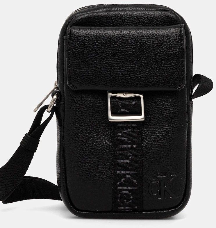 Malá taška Calvin Klein čierna farba, LV04D1091G