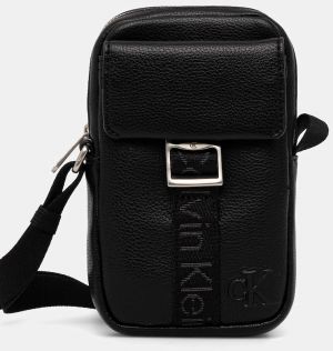 Malá taška Calvin Klein čierna farba, LV04D1091G