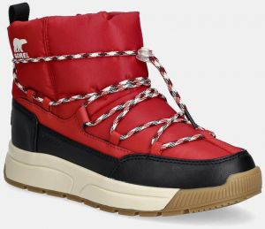 Snehule Sorel WHITNEY III SLIP-ON WP červená farba, 2138501691