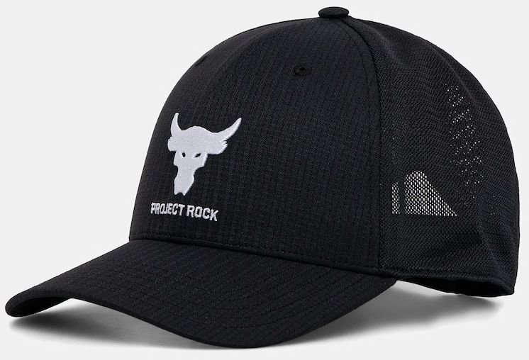 Šiltovka Under Armour Project Rock tyrkysová farba, s nášivkou