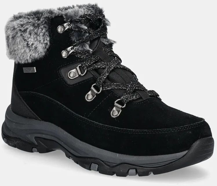 Snehule Skechers TREGO SNOW WORRIES čierna farba, 167882