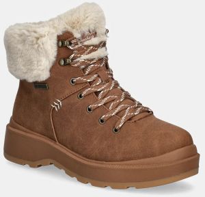 Snehule Skechers PARK CITY hnedá farba, 168087