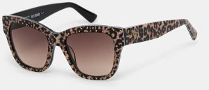 Slnečné okuliare Kurt Geiger London SHOREDITCH hnedá farba, 4738839679