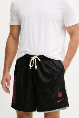 Šortky Nike San Francisco 49ers čierna farba, 03BF-096N-73-N9J