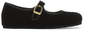 Kožené balerínky Birkenstock Santa Clarita čierna farba, 1030802