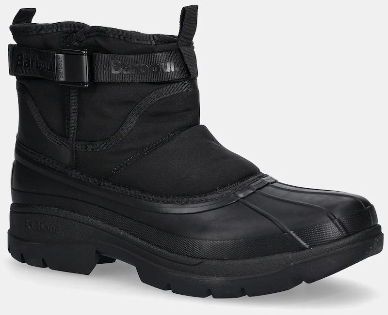 Topánky Barbour Braybourn čierna farba, MRF0046BK11