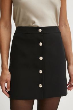 Sukňa Marciano Guess BECKY čierna farba, mini, puzdrová, 5RGD03 7115A