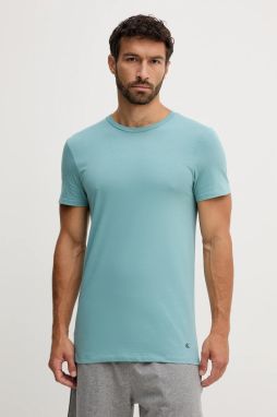 Bavlnené elegantné tričko Calvin Klein Underwear 3-pak šedá farba, jednofarebné, LV00NB4051