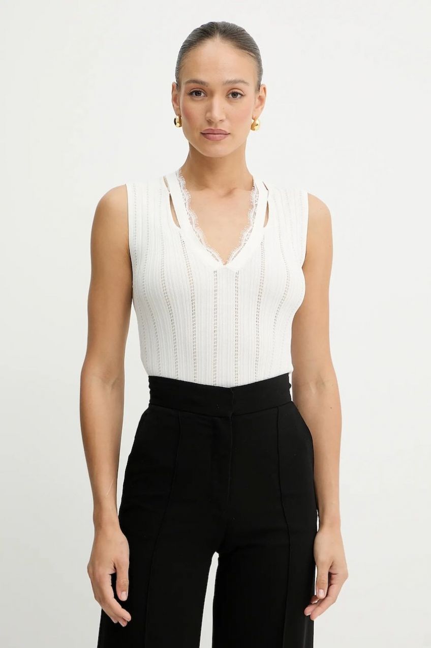 Top Pinko béžová farba, 104741 A2FR