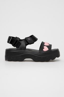 Sandále Melissa  KICK OFF SANDAL dámske, čierna farba, na platforme, M.33246.52103